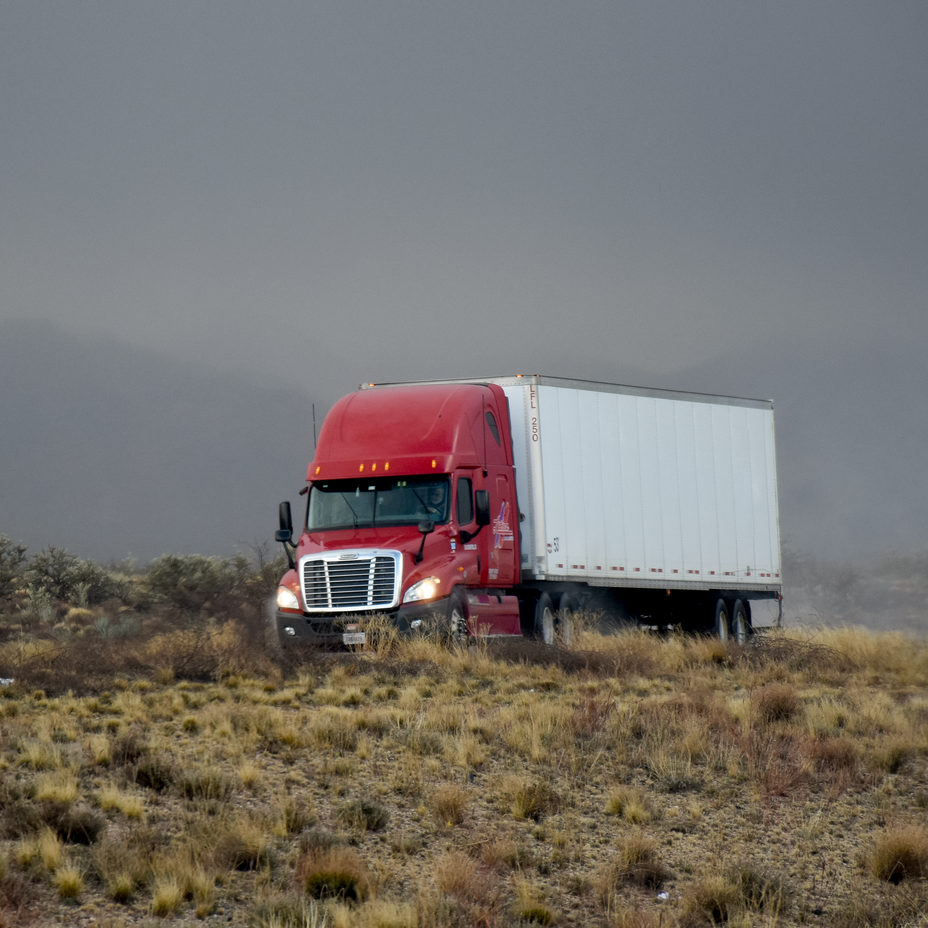 Commercial fleet maintenance performed at business location