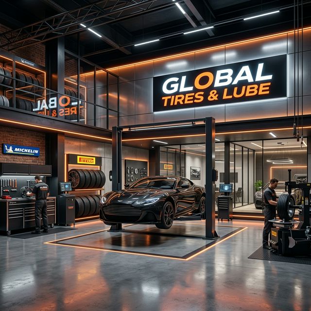 Global Tires & Lube Workshop